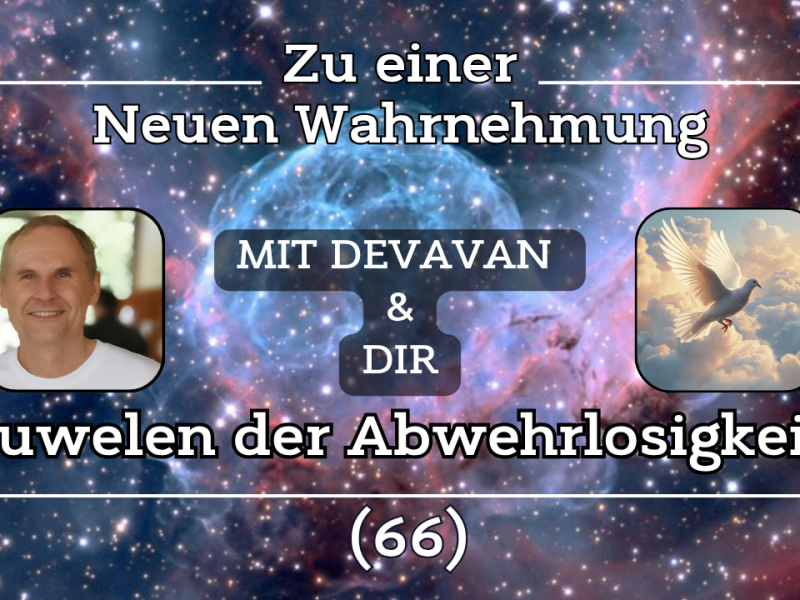 Juwelen der Abwehrlosigkeit ~ Zu einer Neuen Wahrnehmung –&nbsp;(66)