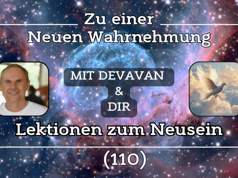 Lektionen zum Neusein ~ Zu einer Neuen Wahrnehmung –&nbsp;(110)