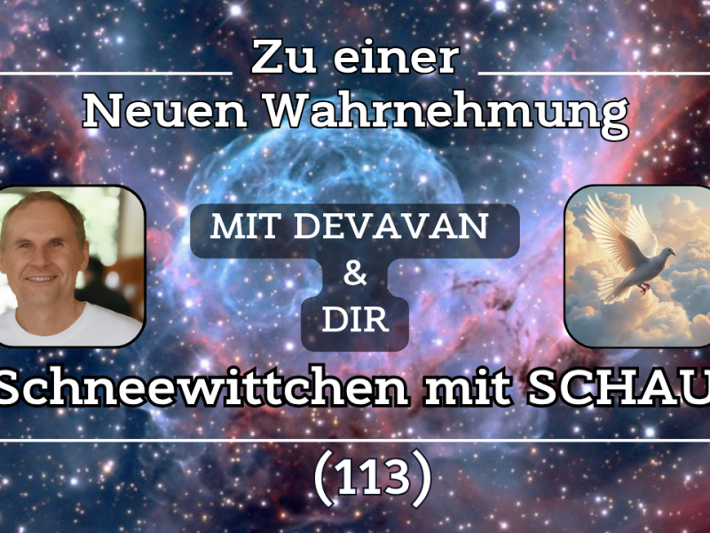 Schneewittchen mit SCHAU ~ Zu einer Neuen Wahrnehmung –&nbsp;(113)