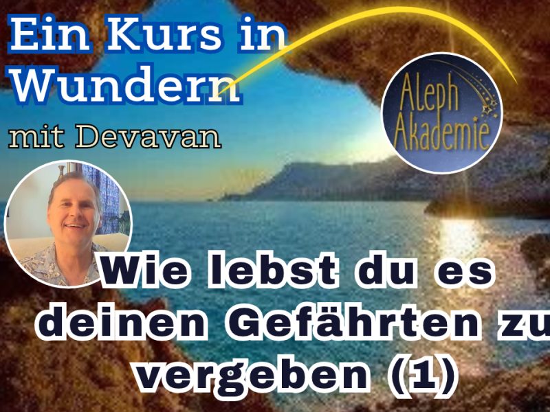 Wie lebst du es deinen Gefährten zu vergeben&nbsp;(1)